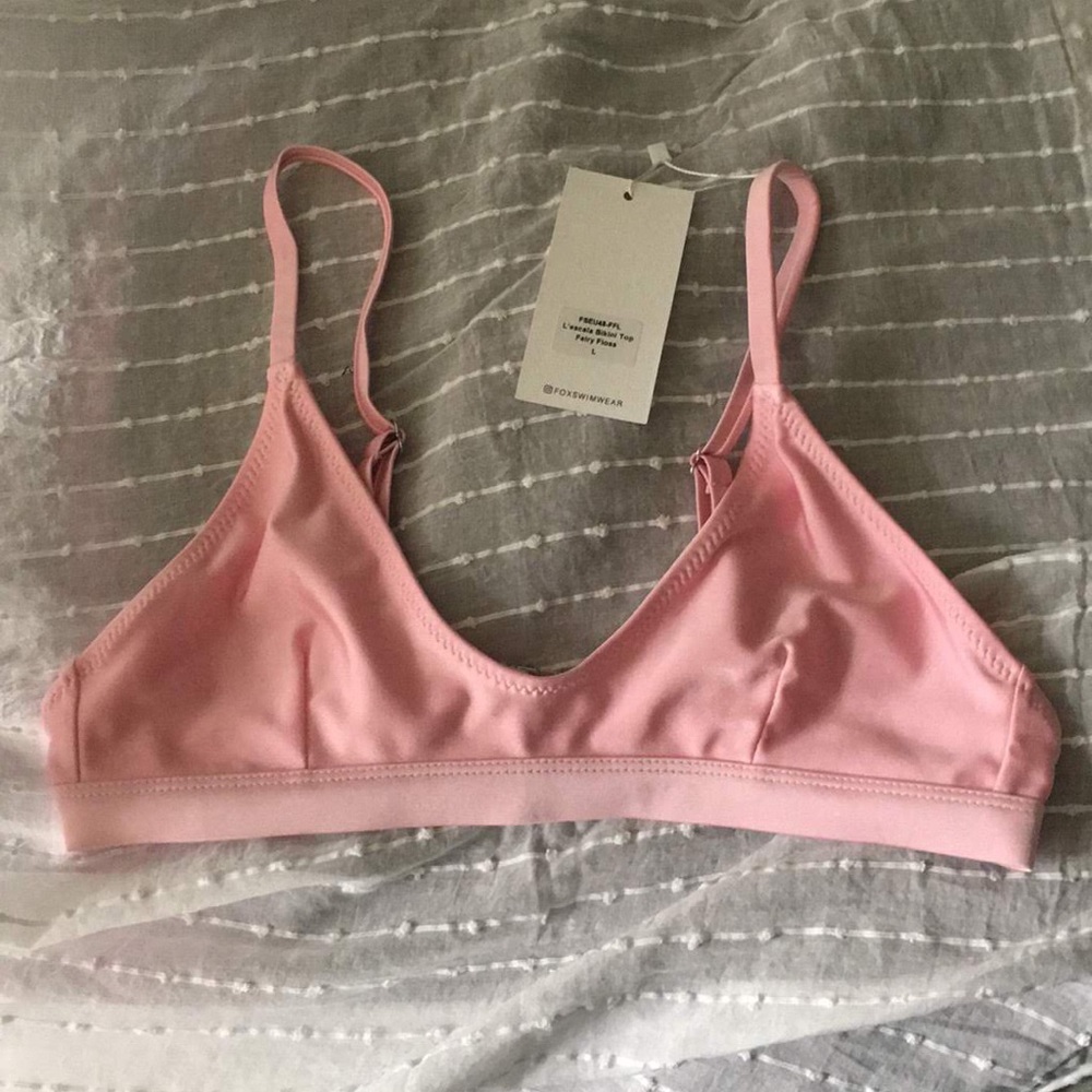 White Fox L’Escala Bikink Top Light Pink Large